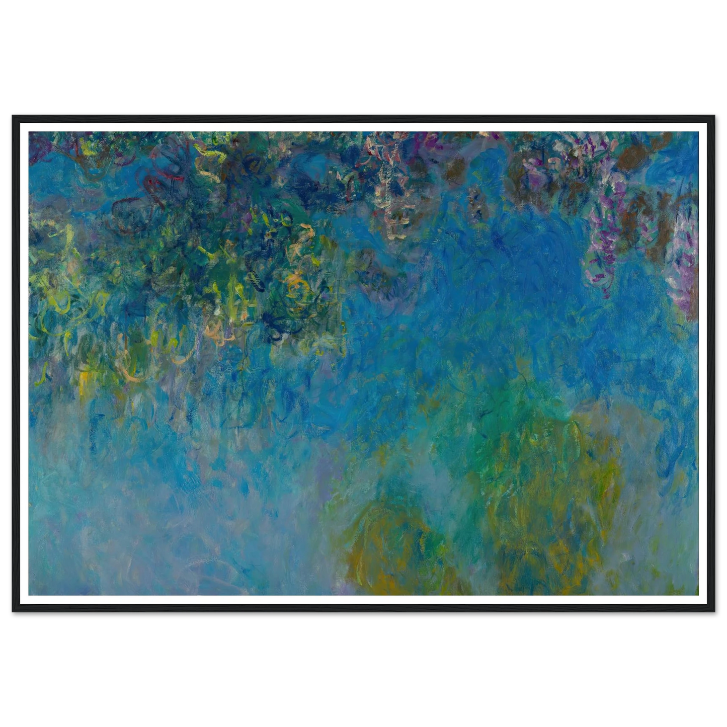Wisteria (circa 1925) Art Print | Claude Monet-Quipham Collections