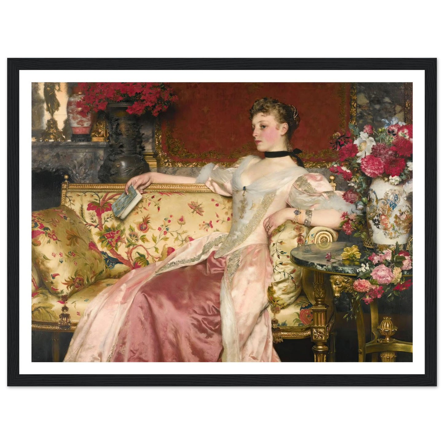 A moment of repose (1890) Art Print | Wladyslaw Czachorski-Quipham Collections