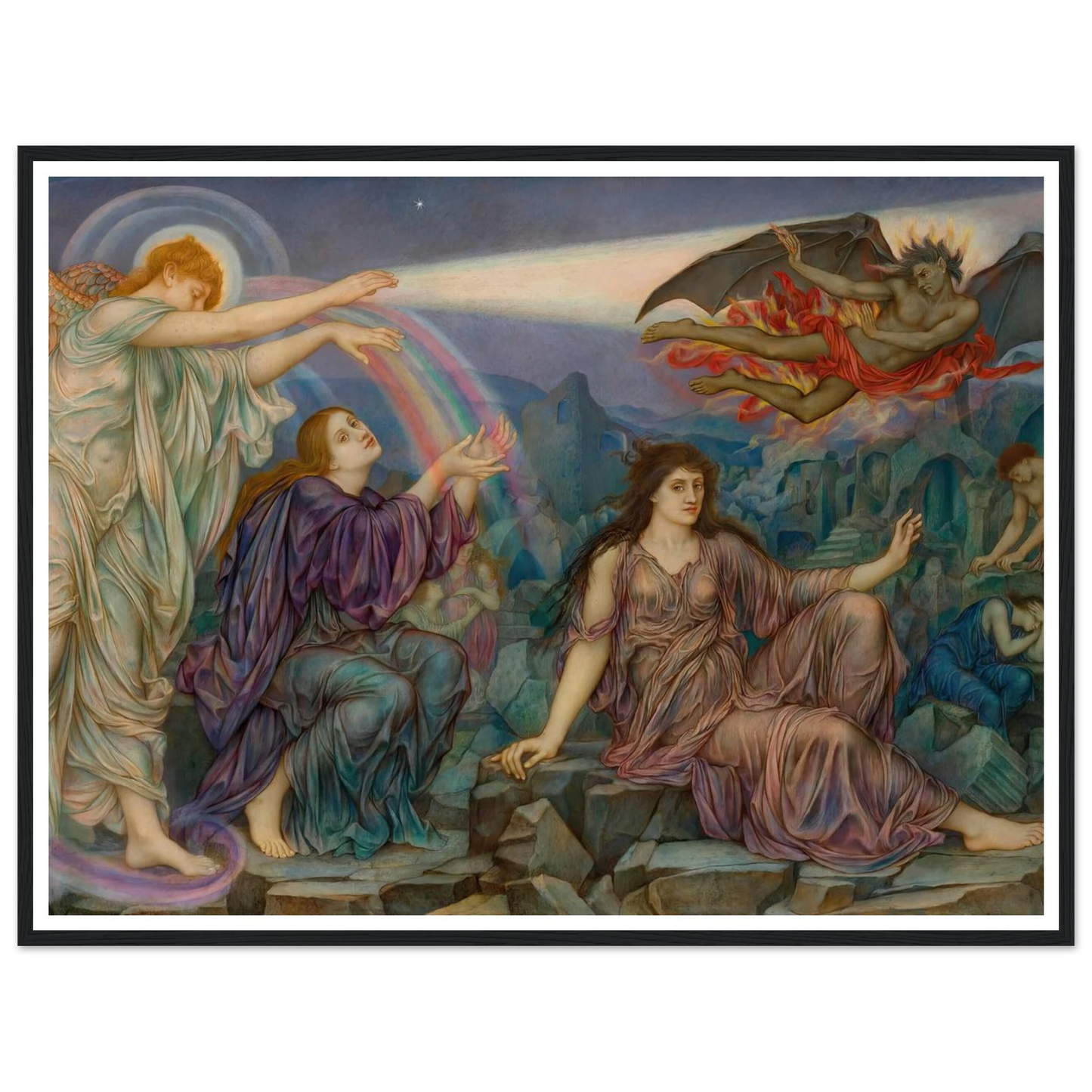 The Search-Light Art Print | Evelyn de Morgan-Quipham Collections