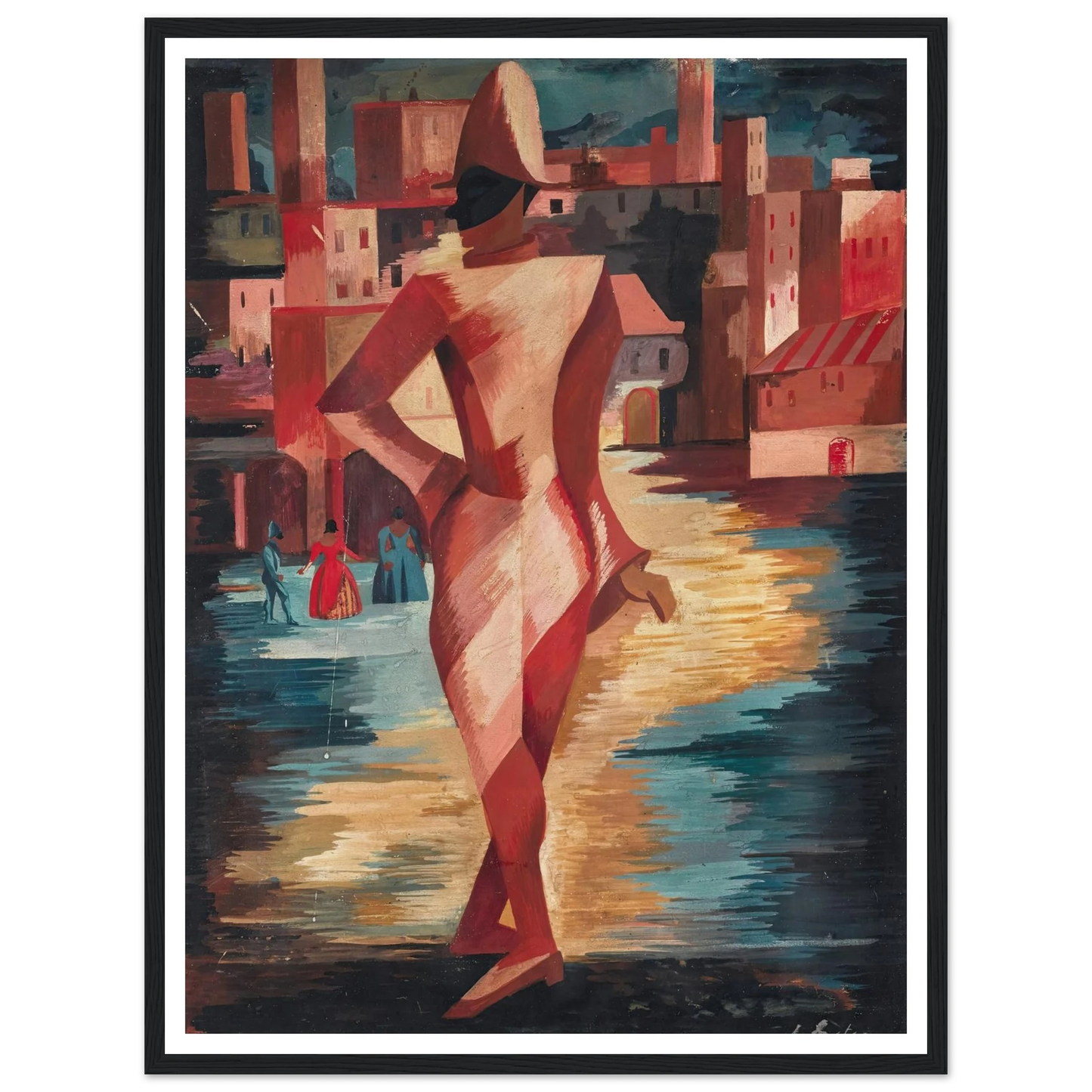 Pulcinella Art Print | Alexandra Exter-Quipham Collections