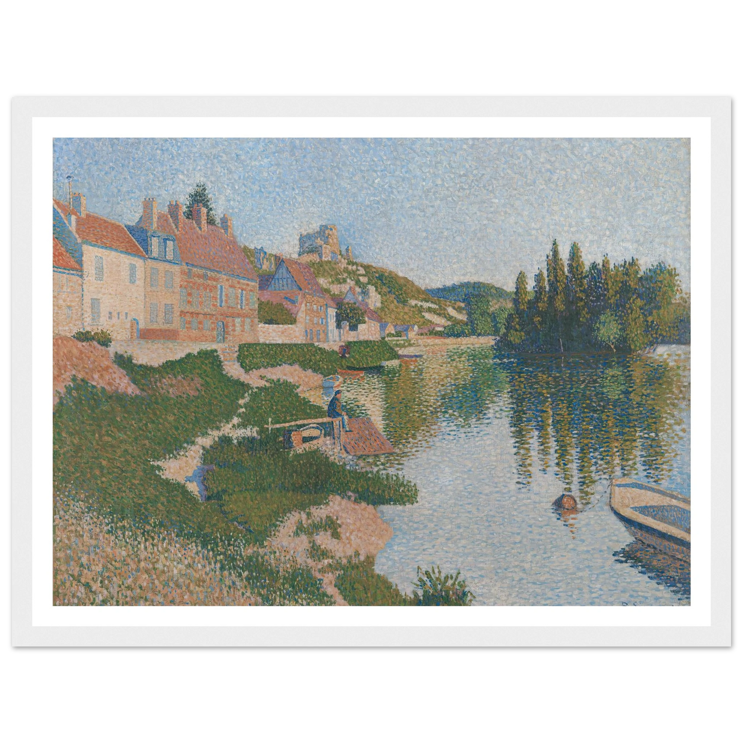 Les Andelys (1886) Art Print | Paul Signac-Quipham Collections