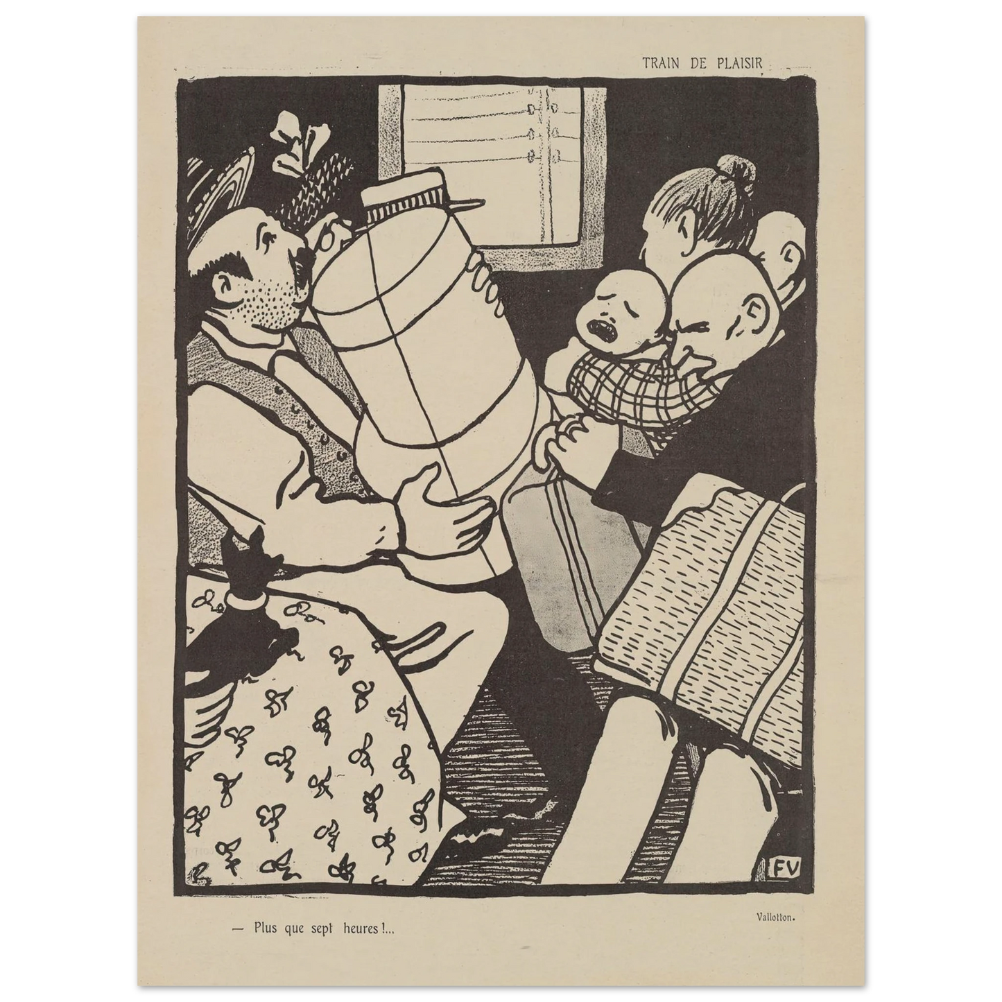 13 septembre 1903 Art Print | Felix Vallotton-Quipham Collections