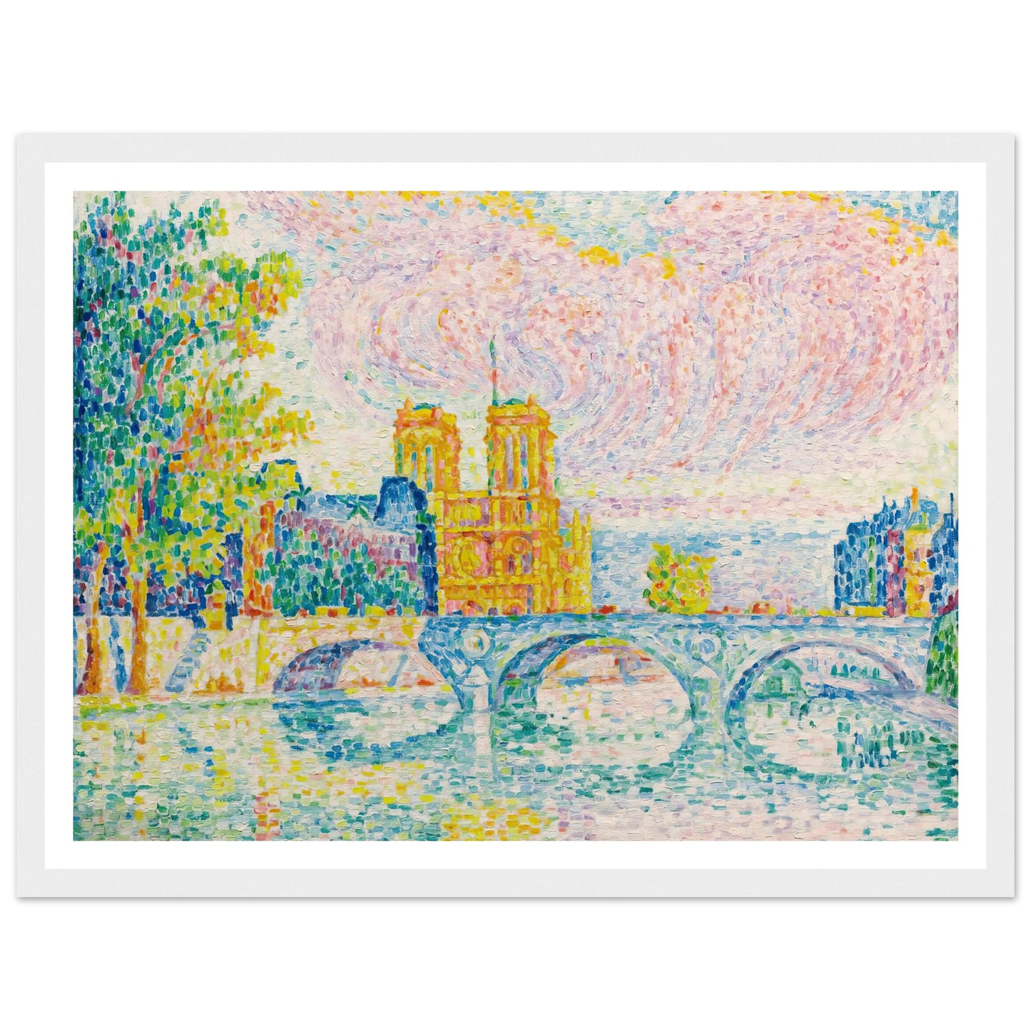La Cité, Paris (1934) Art Print | Paul Signac-Quipham Collections