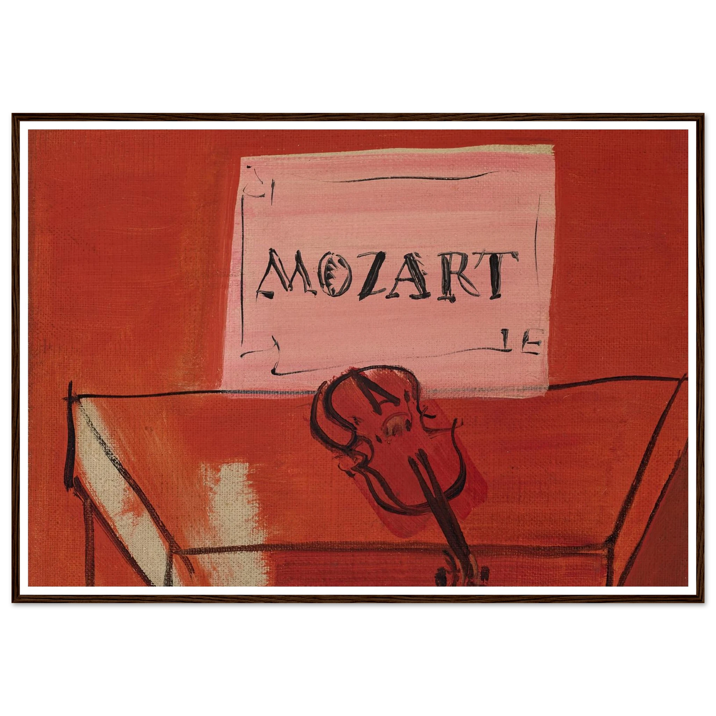 Le petit Mozart (1949) Art Print | Raoul Dufy-Quipham Collections