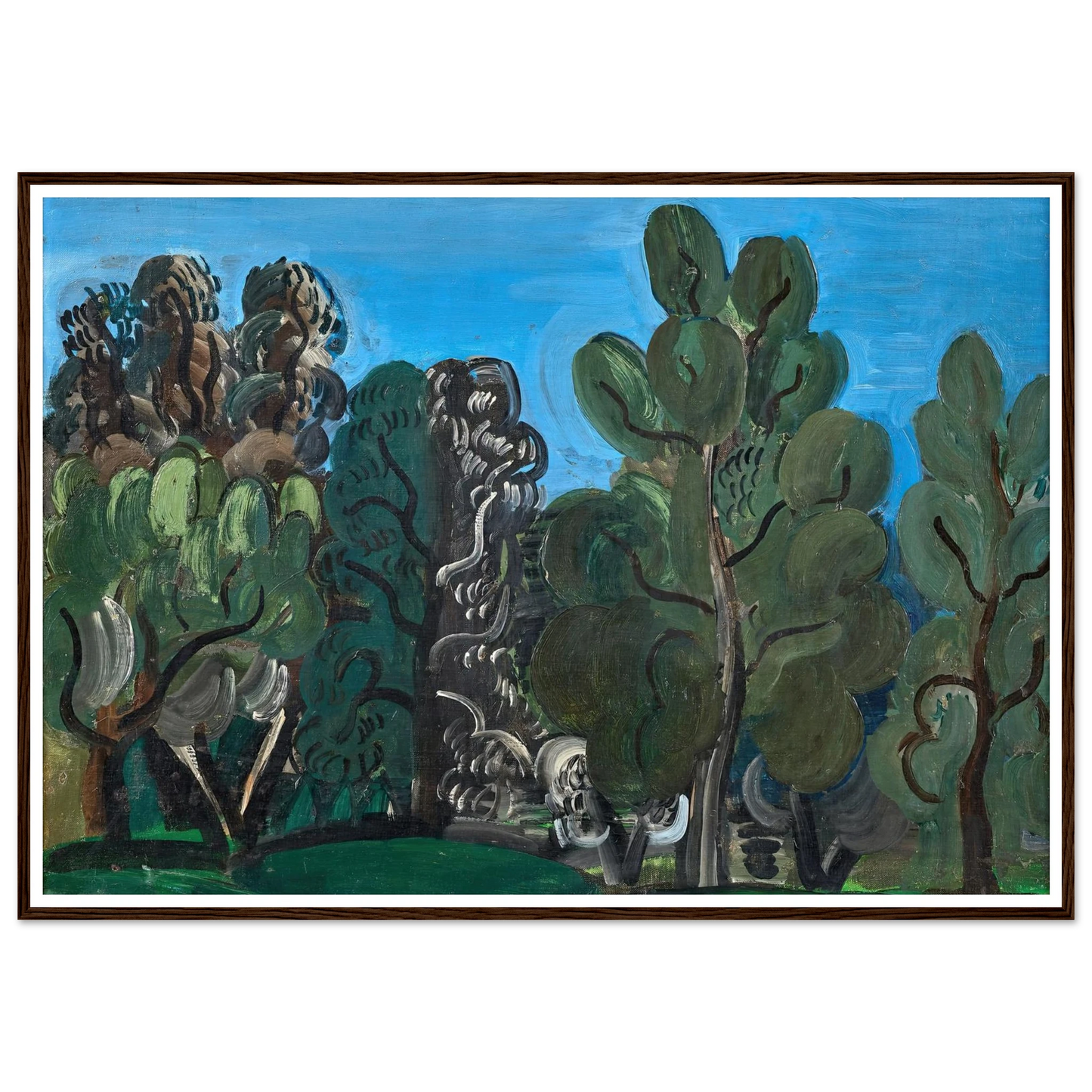 Eze (1926) Art Print | Raoul Dufy-Quipham Collections