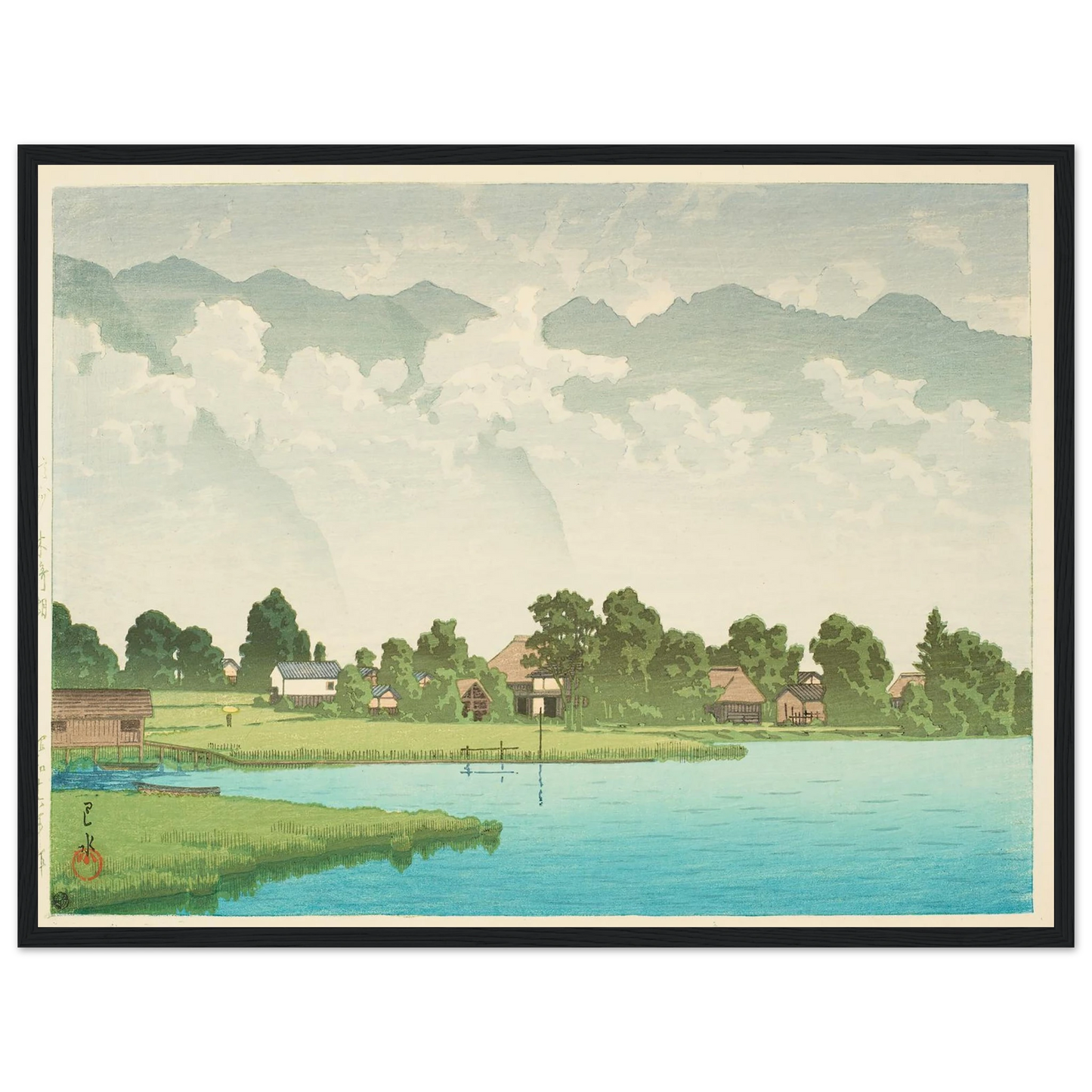 Shinshu Kizakiko (Kizaki Lake in Shinshu) (1941) Art Print | Kawase Hasui-Quipham Collections