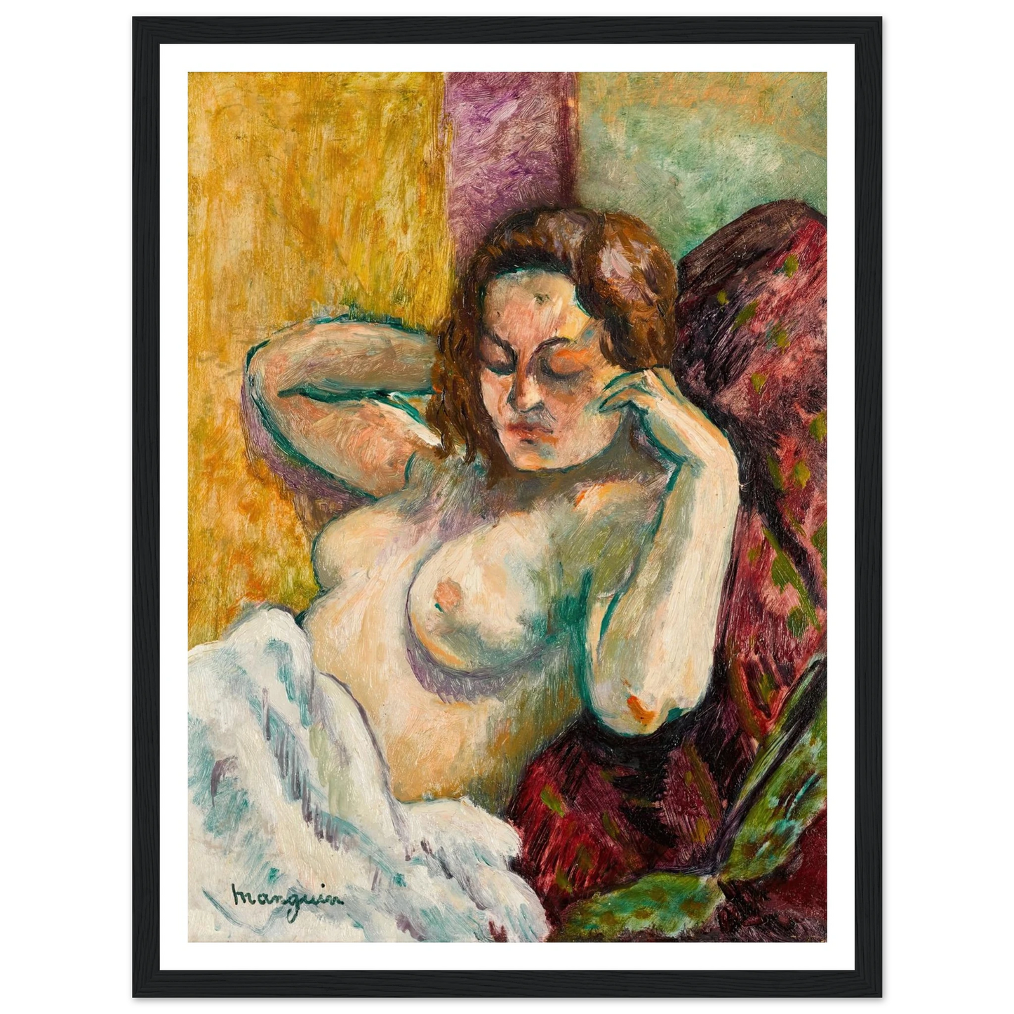 Torse de Vanina (1945) Art Print | Henri Manguin-Quipham Collections