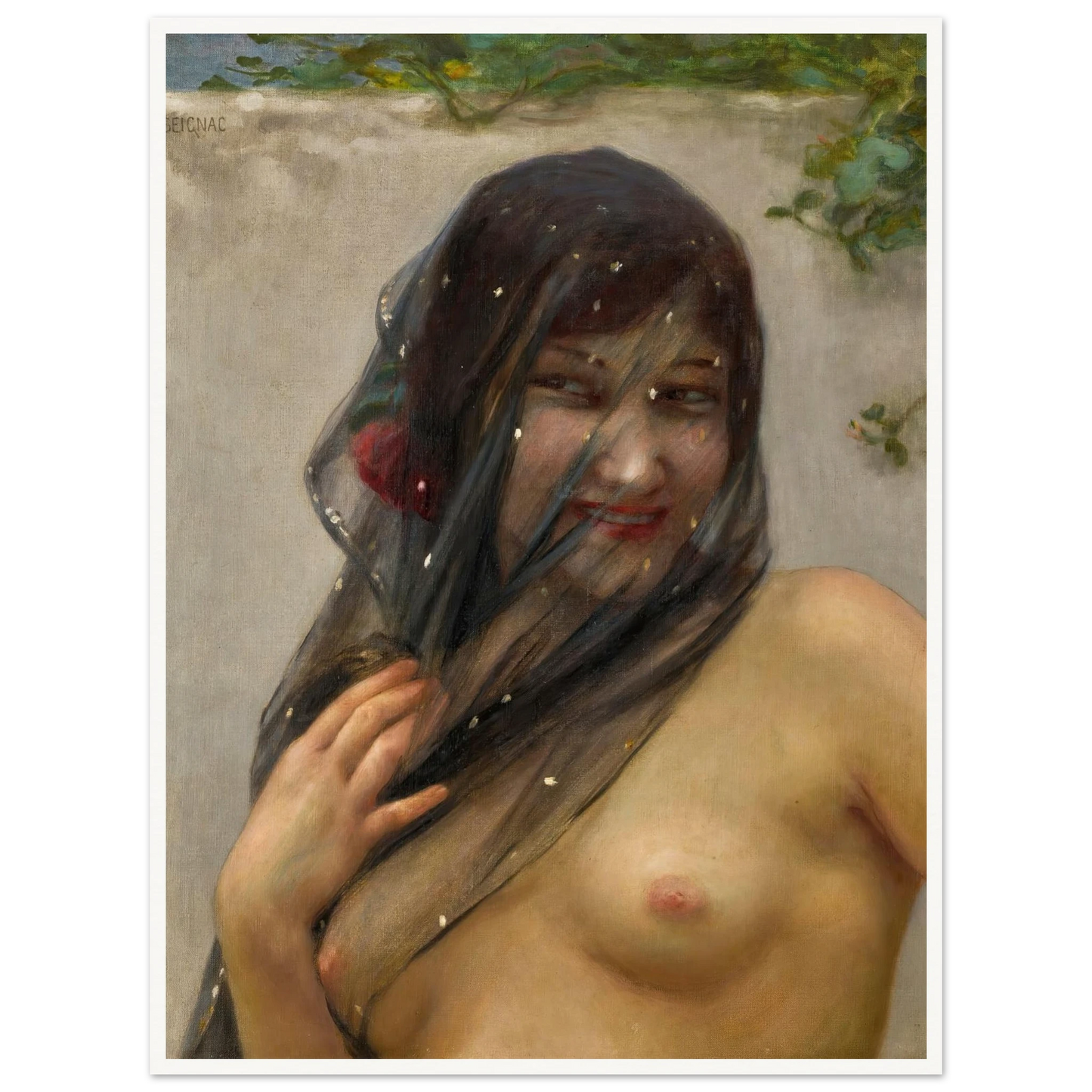 Odalisque Art Print | Guillaume Seignac-Quipham Collections