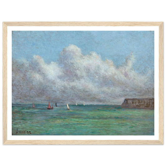 Mer, Somme (1932) Art Print | Maximilien Luce-Quipham Collections