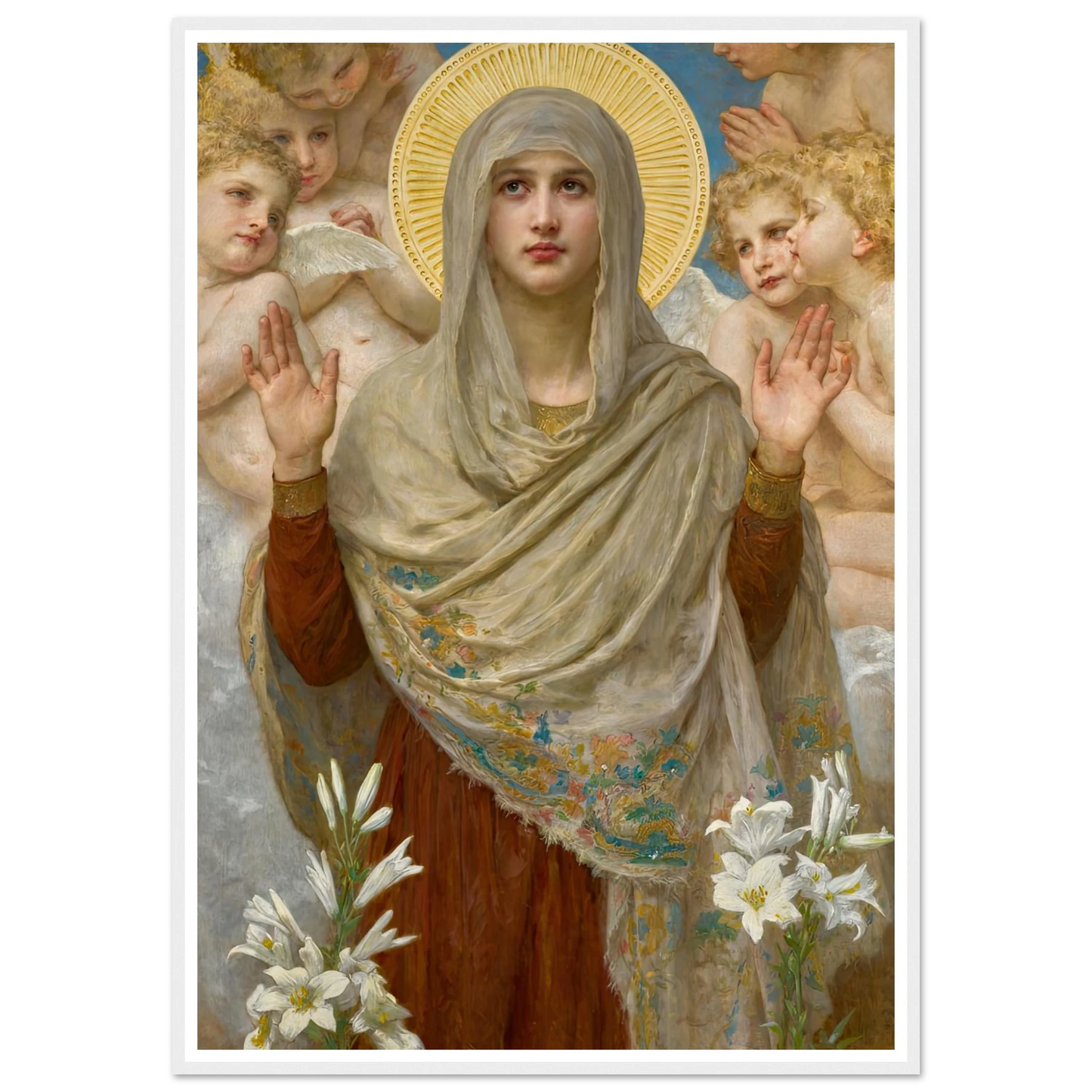 Ora Pro Nobis (1903) Art Print | William Bouguereau-Quipham Collections