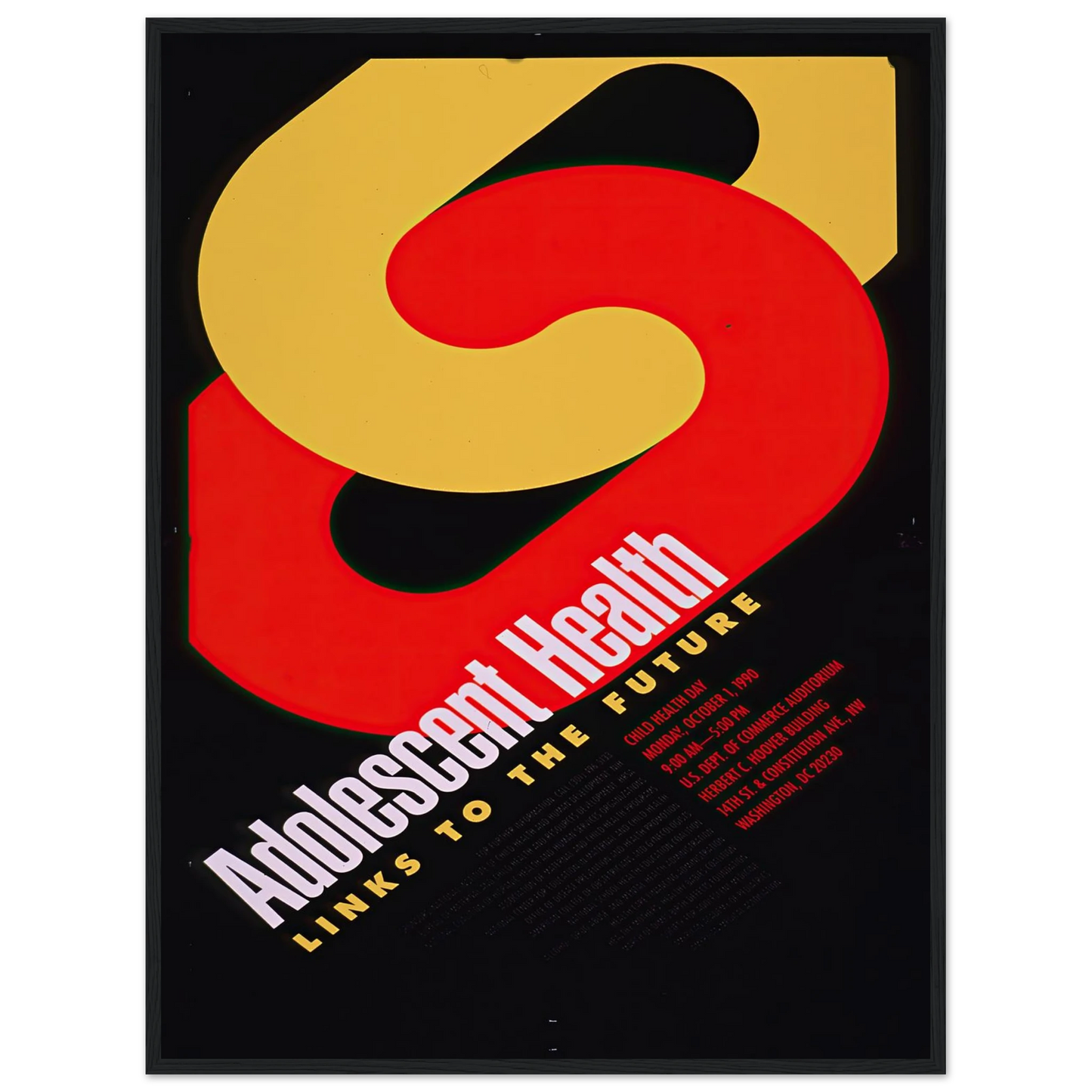 Adolescent health; links to the future (1990) Art Print | National Institutes of Health-Quipham Collections