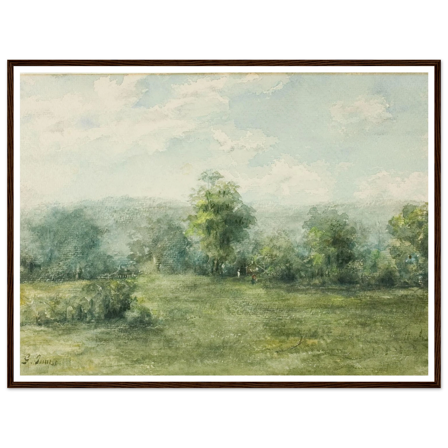Landscape Art Print | George Inness-Quipham Collections