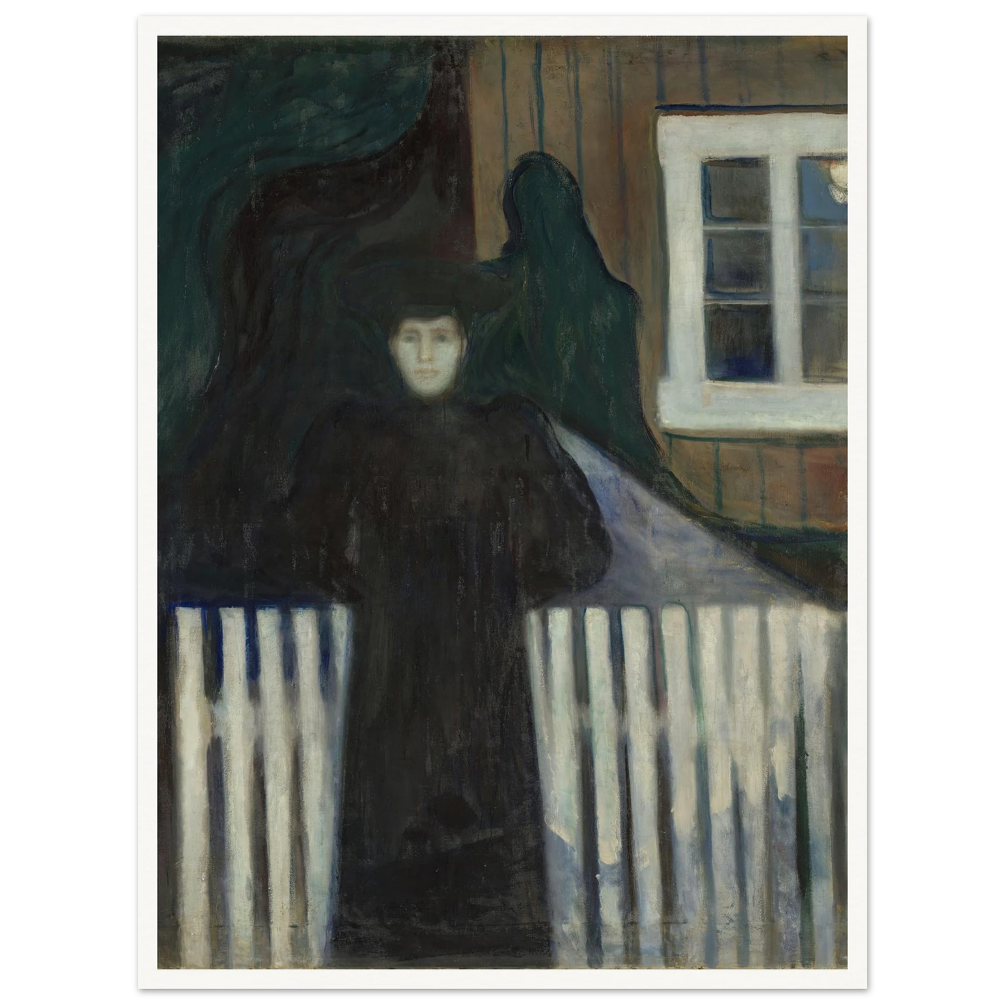 Moonlight (1893) Art Print | Edvard Munch-Quipham Collections