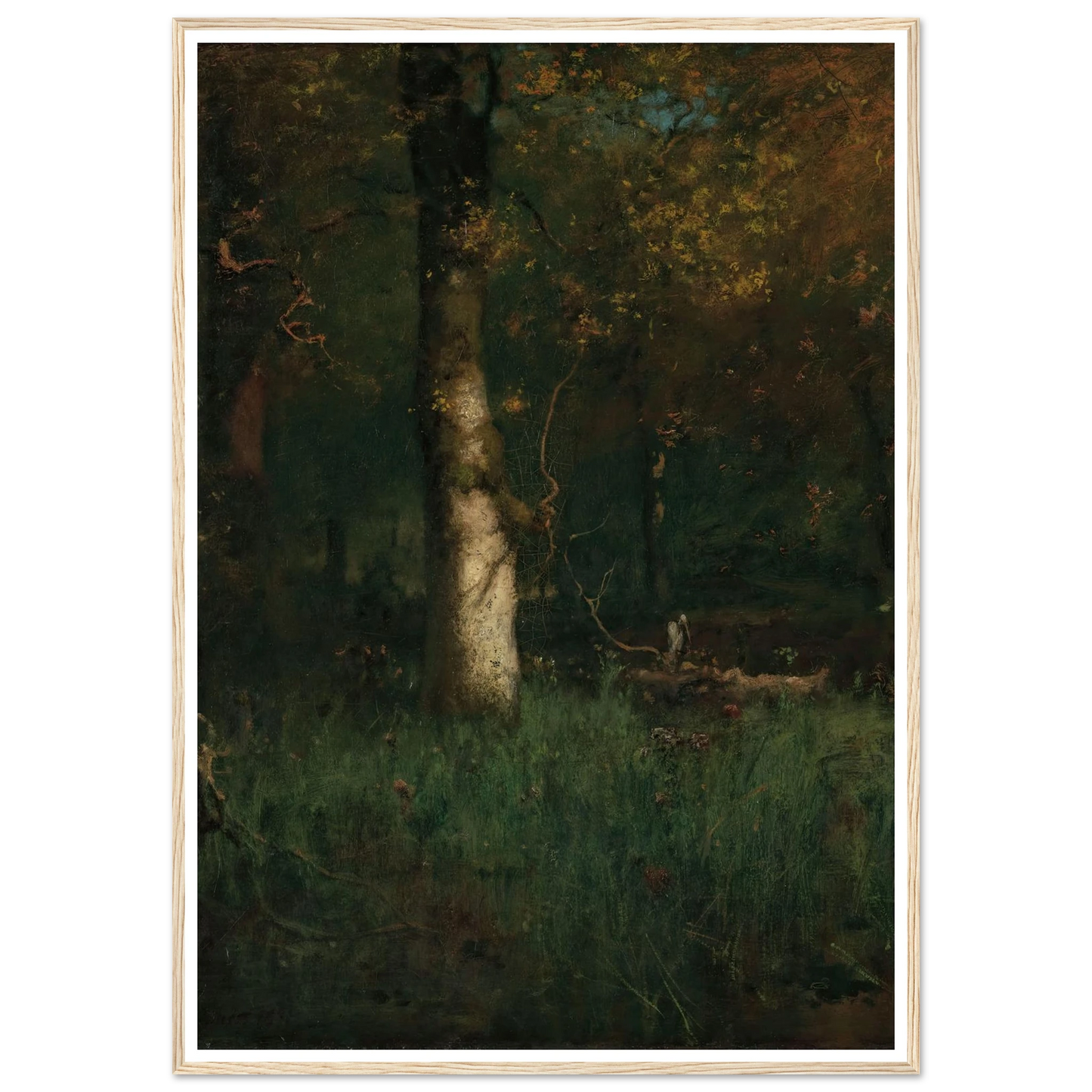 The Home of the Heron (1891) Art Print | George Inness-Quipham Collections