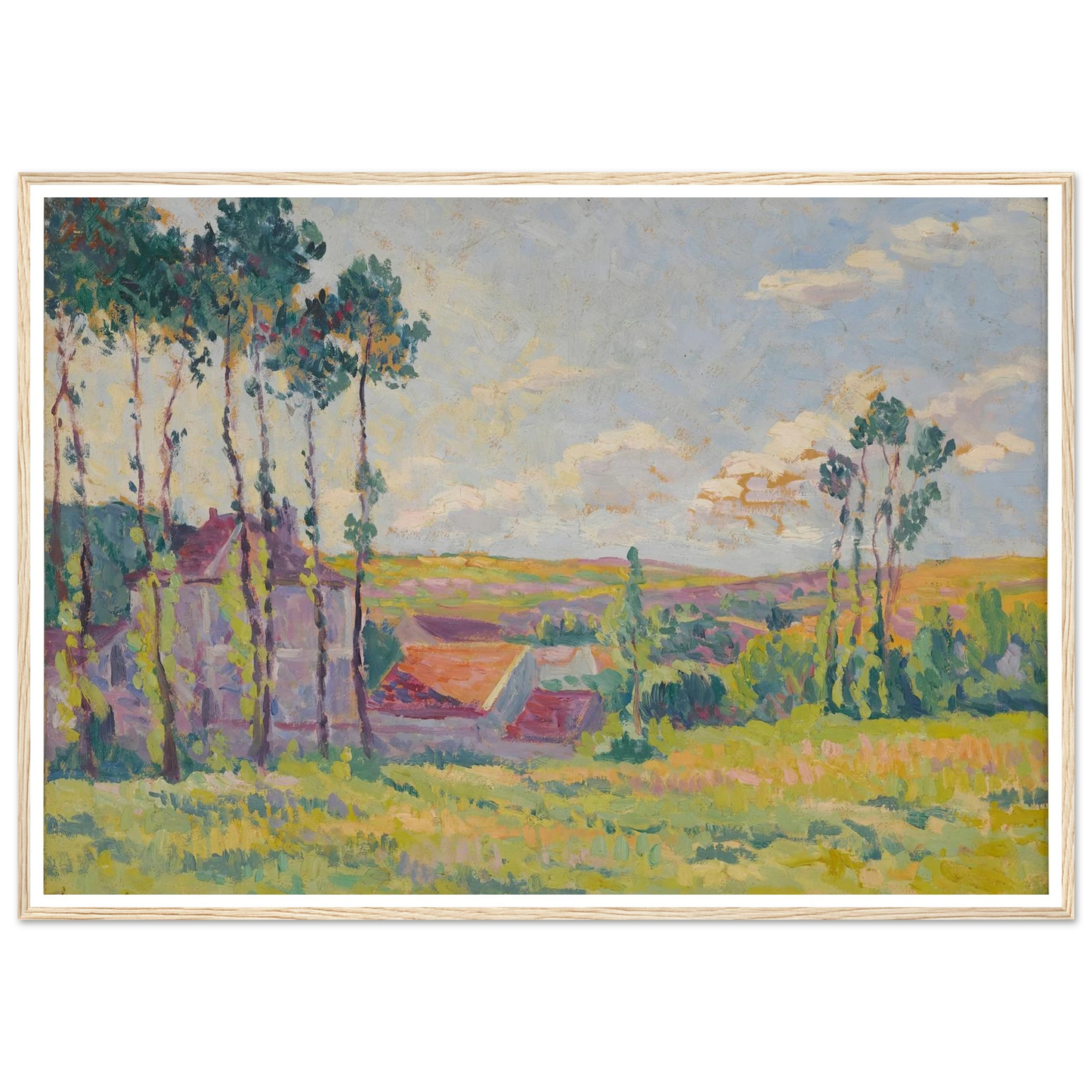 Moulineux, la teinderie (1903) Art Print | Maximilien Luce-Quipham Collections