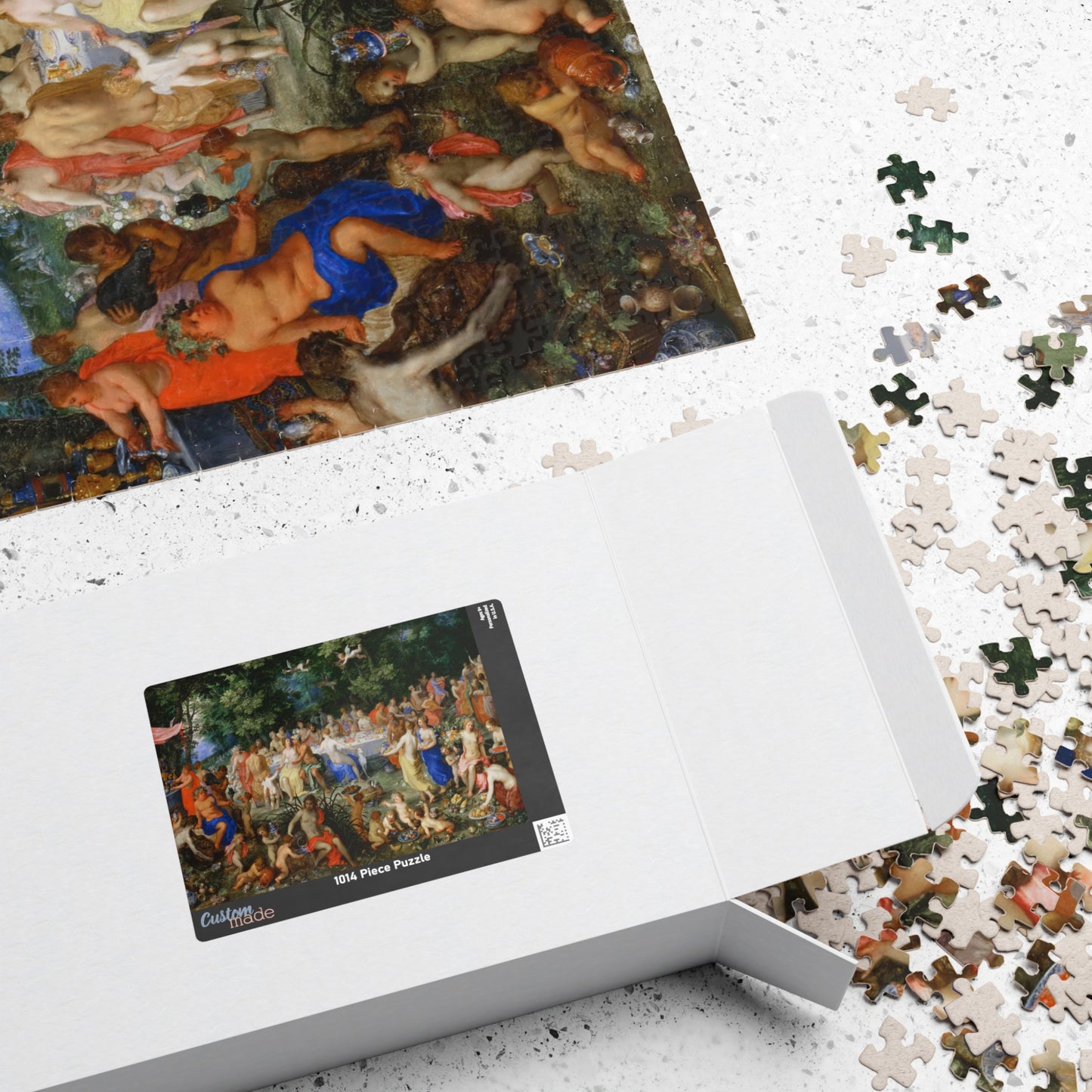 Feast of the Gods Puzzle | Jan Brueghel the Elder - - 1014 pcs (Horizontal) -
