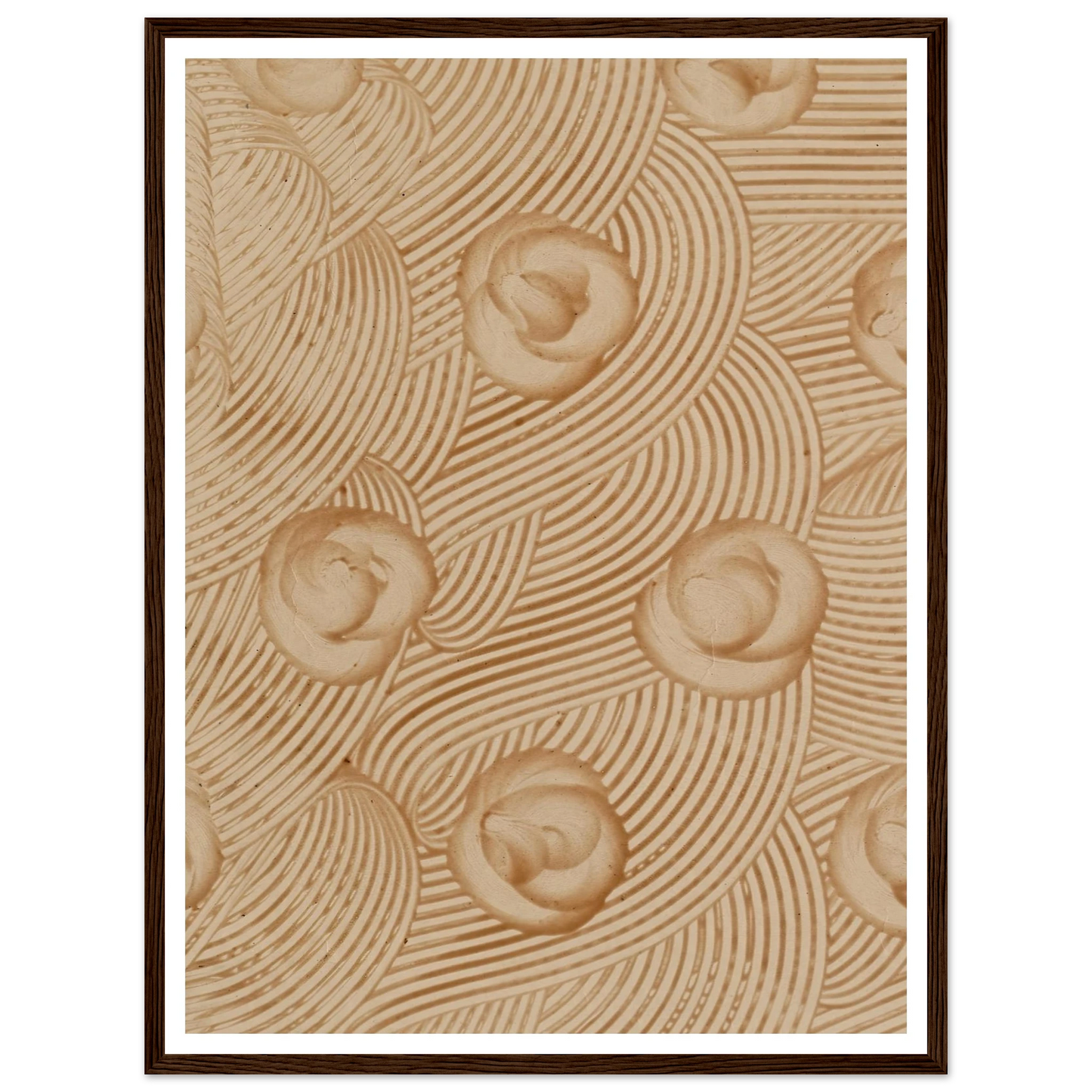 Kleisterpapier mit Verdrängungsdekor (1890) Art Print | Anker Kyster-Quipham Collections