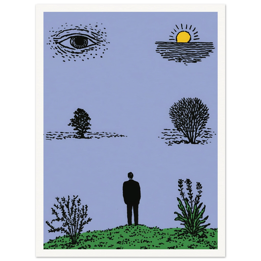 Fever Dream - Framed Poster - 30x40 cm / 12x16″ - Black frame