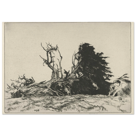 Fallen Centuries (1919) Art Print | Ernest Haskell-Quipham Collections