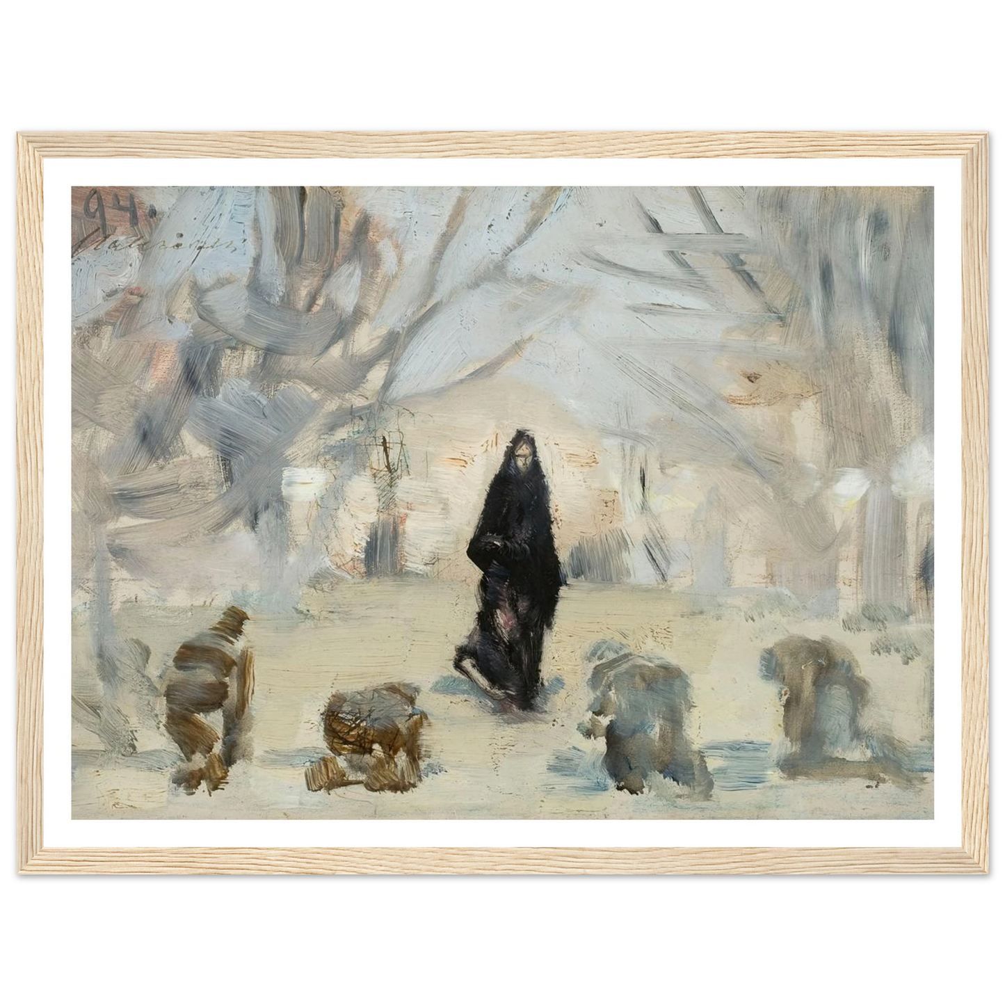 Phantom (1894) Art Print | Jacek Malczewski-Quipham Collections