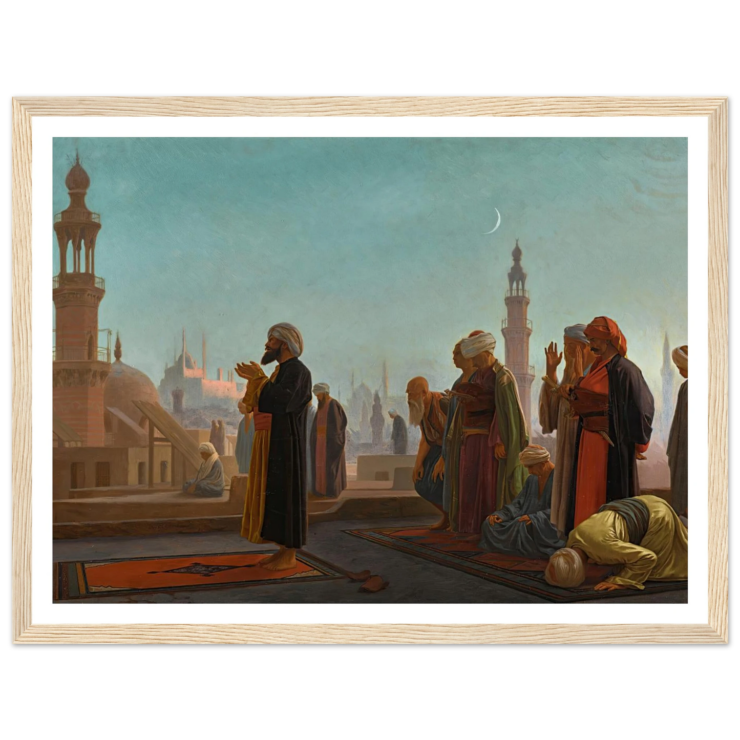 Evening Prayer, Cairo Art Print | Jean Leon Gerome-Quipham Collections