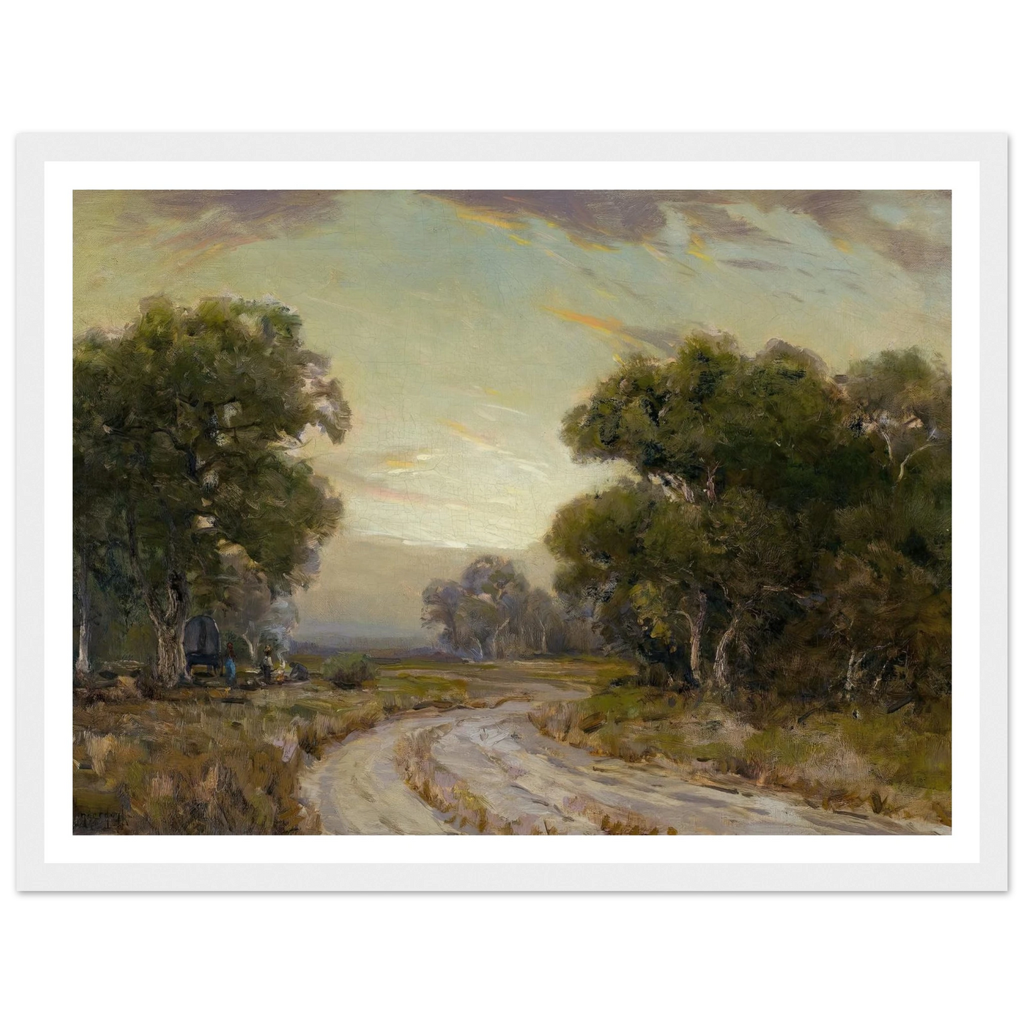 Evening Near Jackson, Southwest Texas Art Print | Julian Onderdonk-Quipham Collections