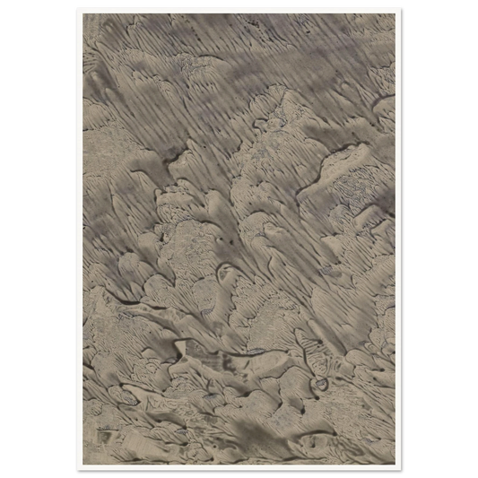 Geädertes Kleisterpapier (1890) Art Print | Anker Kyster - Framed Poster - 30x40 cm / 12x16″ - Black frame