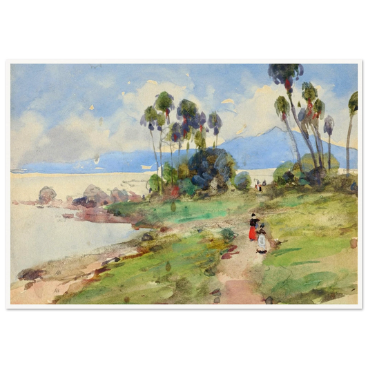 In Jamaica Art Print | William Henry Holmes - Framed Poster - 30x40 cm / 12x16″ - Black frame