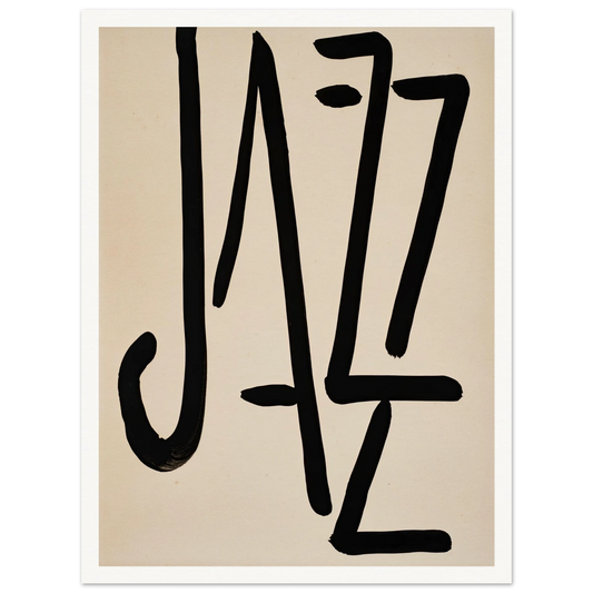 Jazz – Title (1947) Art Print | Henri Matisse - Framed Poster - 30x40 cm / 12x16″ - Black frame