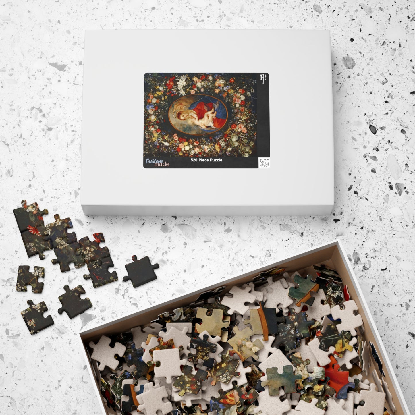 La Vierge Puzzle | Jan Brueghel the Elder - - 252 pcs (Vertical) -