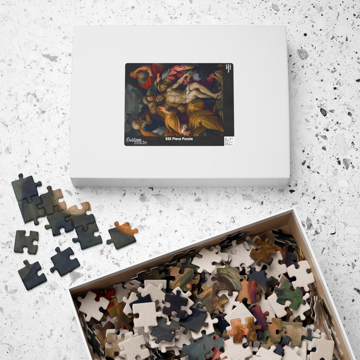 Lamentation Puzzle | Francesco Albani - - 252 pcs (Vertical) -