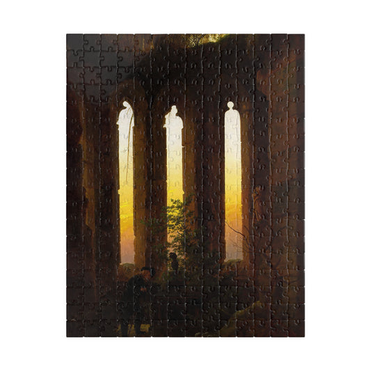 Le Tombeau d'Ulrich von Hutten Puzzle | Caspar David Friedrich - - 252 pcs (Vertical) -