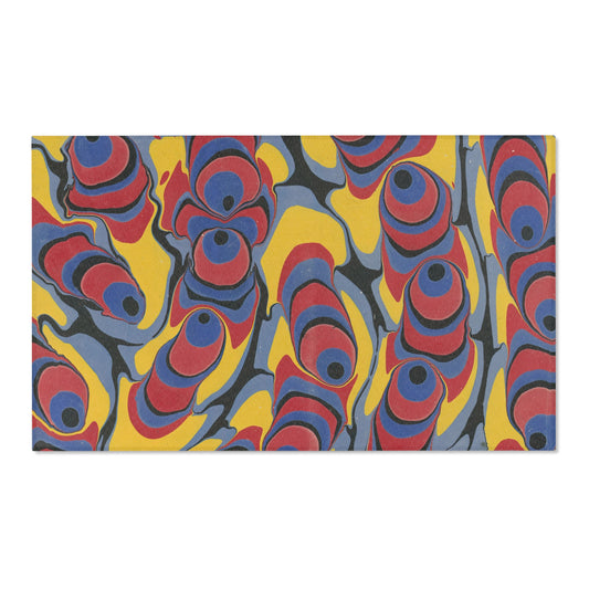 Marmorpapier (1900 - 1921) Rug | Franz Weisse - - 36" × 24" -