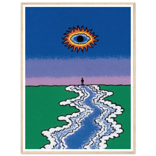 Mercurio - Framed Poster - 30x40 cm / 12x16″ - Black frame