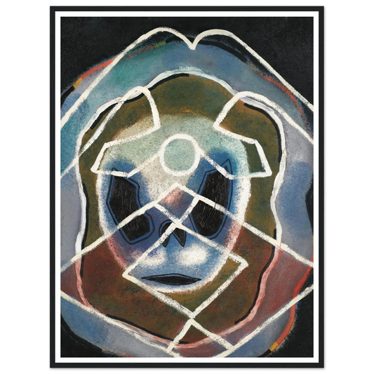 Mon atmosphère Art Print | Francis Picabia - Framed Poster - 30x40 cm / 12x16″ - Black frame