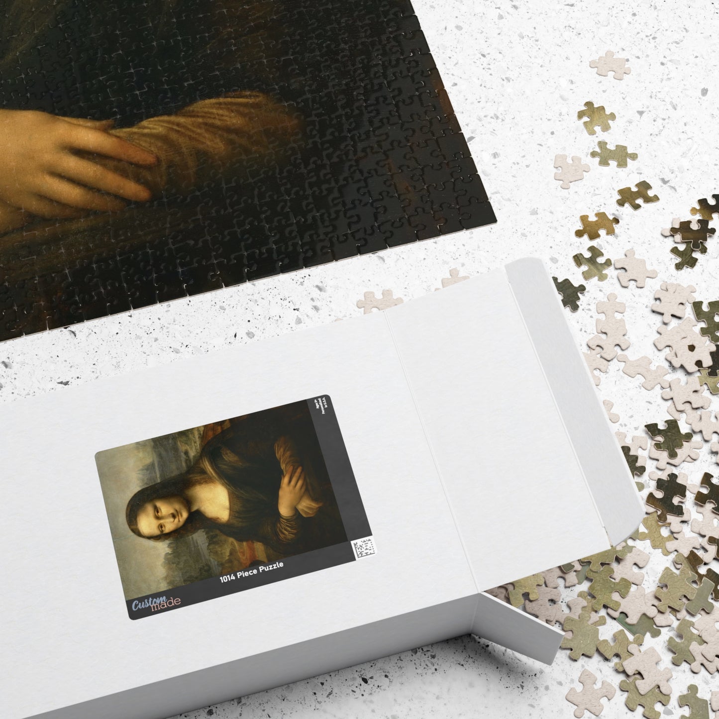 Mona Lisa Puzzle | Leonardo da Vinci - - 1014 pcs (Vertical) -