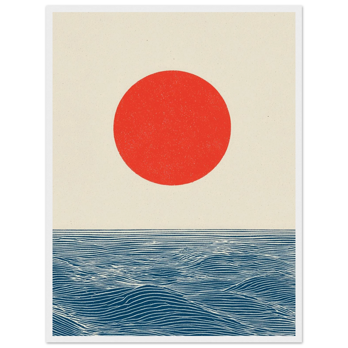 Poetic Serenity - Framed Poster - 30x40 cm / 12x16″ - Black frame