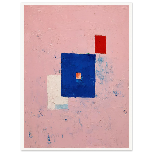 Presence in Saffron - Framed Poster - 30x40 cm / 12x16″ - Black frame