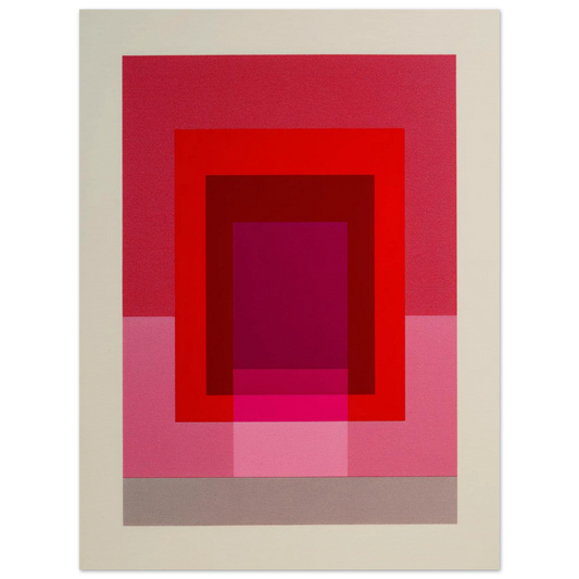 Red and Pink - Framed Poster - 30x40 cm / 12x16″ - Black frame