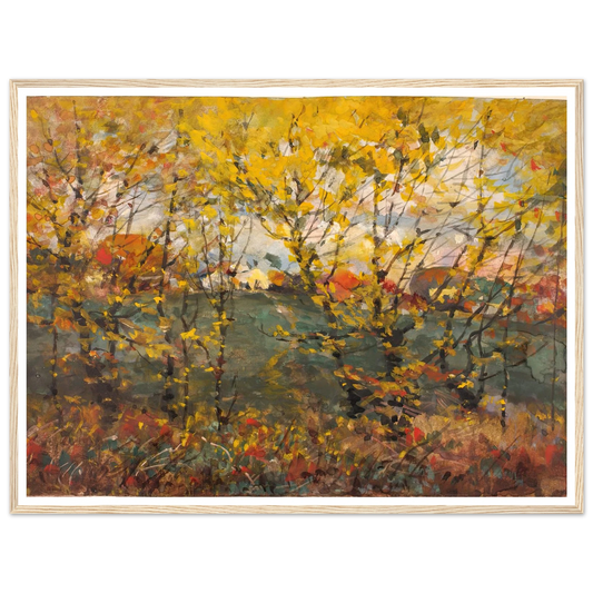 Royal Oak (1932) Art Print | William Henry Holmes - Framed Poster - 30x40 cm / 12x16″ - Black frame