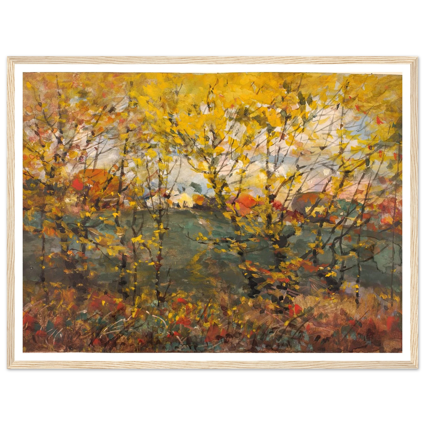 Royal Oak (1932) Art Print | William Henry Holmes - Framed Poster - 30x40 cm / 12x16″ - Black frame