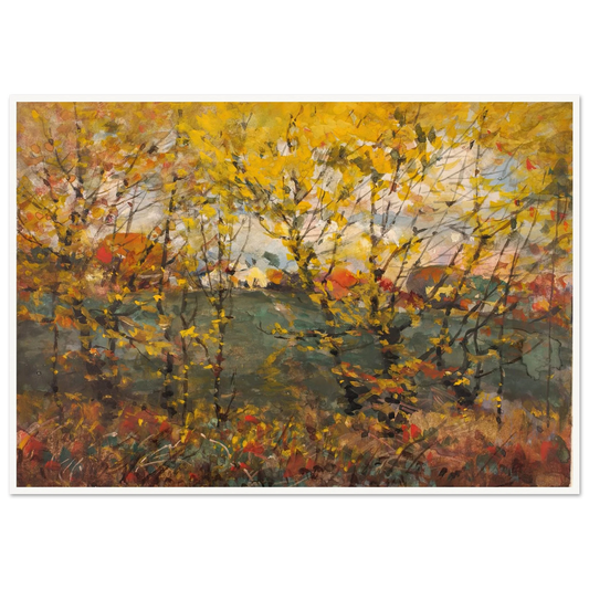 Royal Oak (1932) Art Print | William Henry Holmes - Framed Poster - 30x40 cm / 12x16″ - Black frame