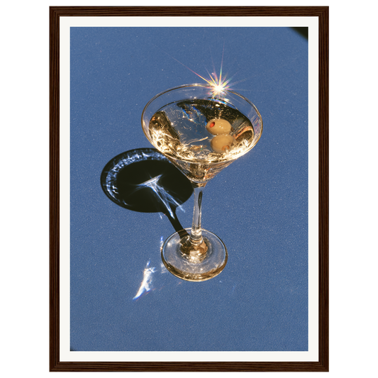 Evening Toast — s0_framed_dark_wood