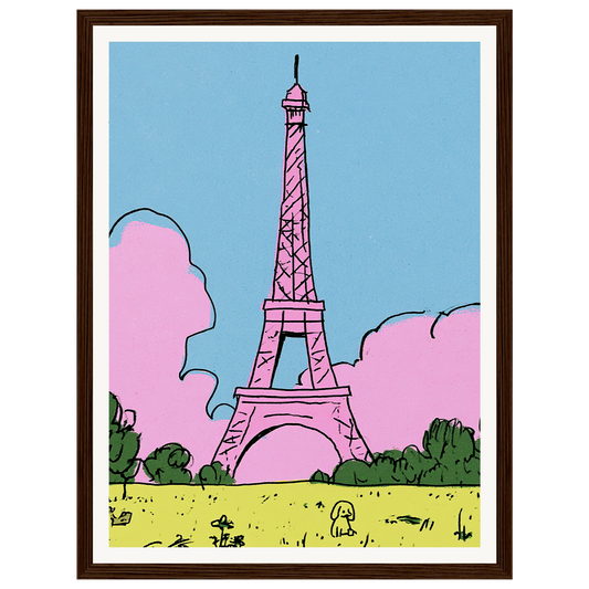 City Dream — s0_framed_dark_wood