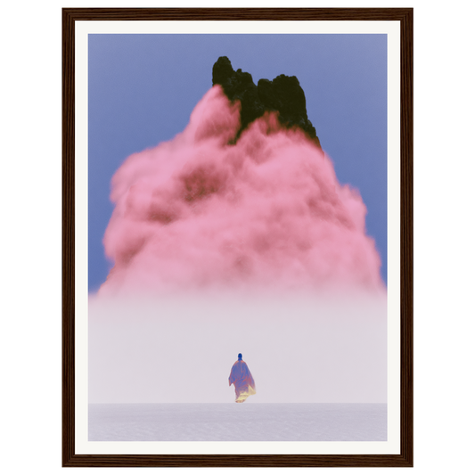 Distant Horizon — s0_framed_dark_wood