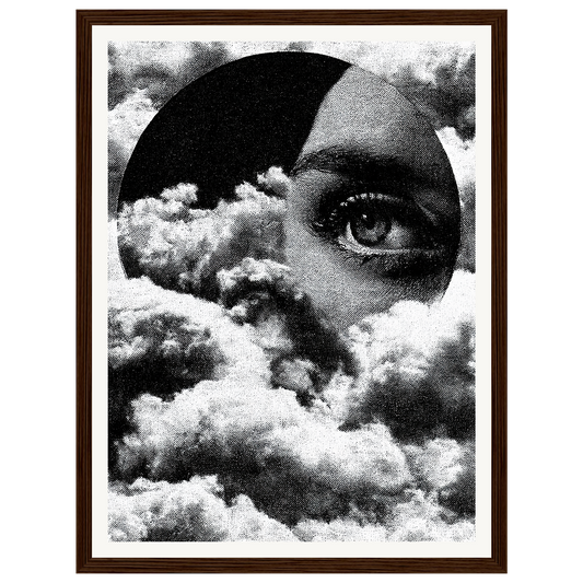Silent Sky — s0_framed_dark_wood