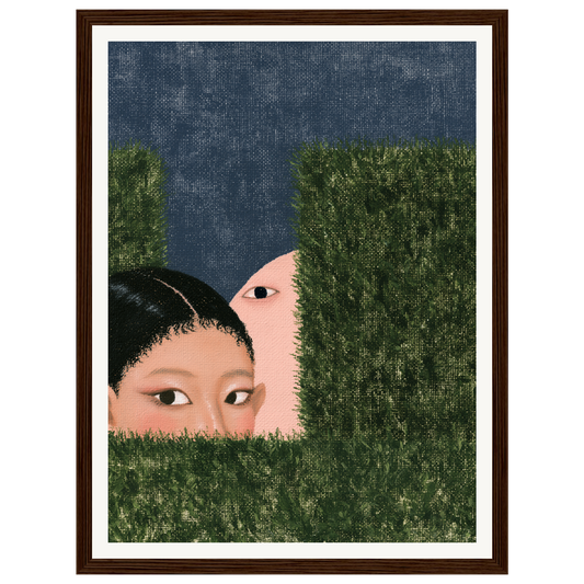 Garden Secret — s0_framed_dark_wood