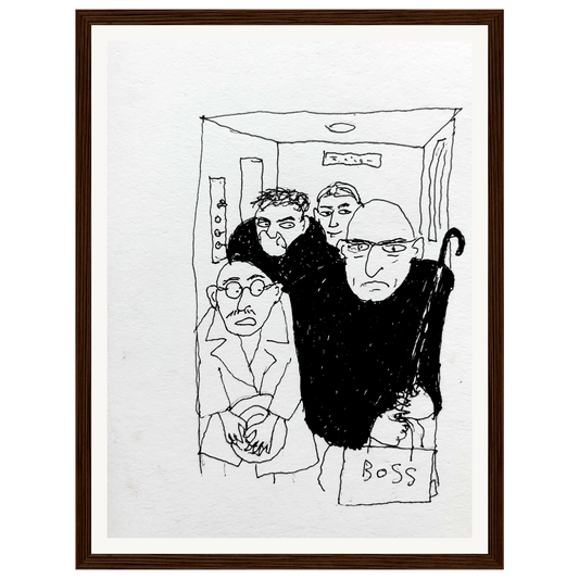 Office Life — s0_framed_dark_wood