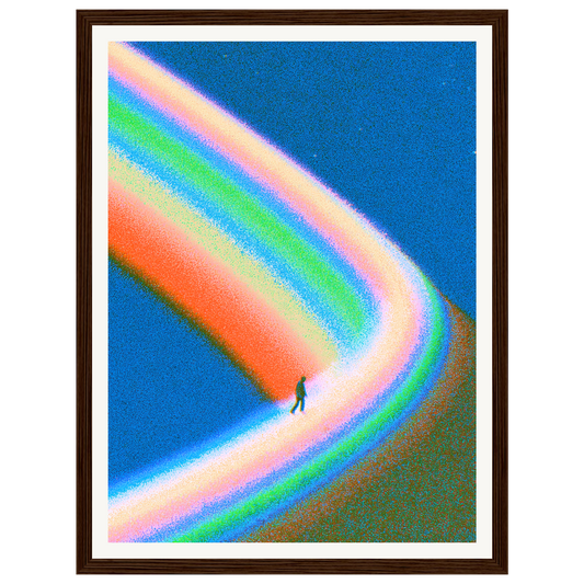 Bright Path — s0_framed_dark_wood