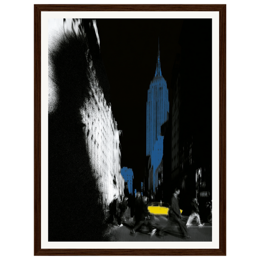 City Lights — s0_framed_dark_wood